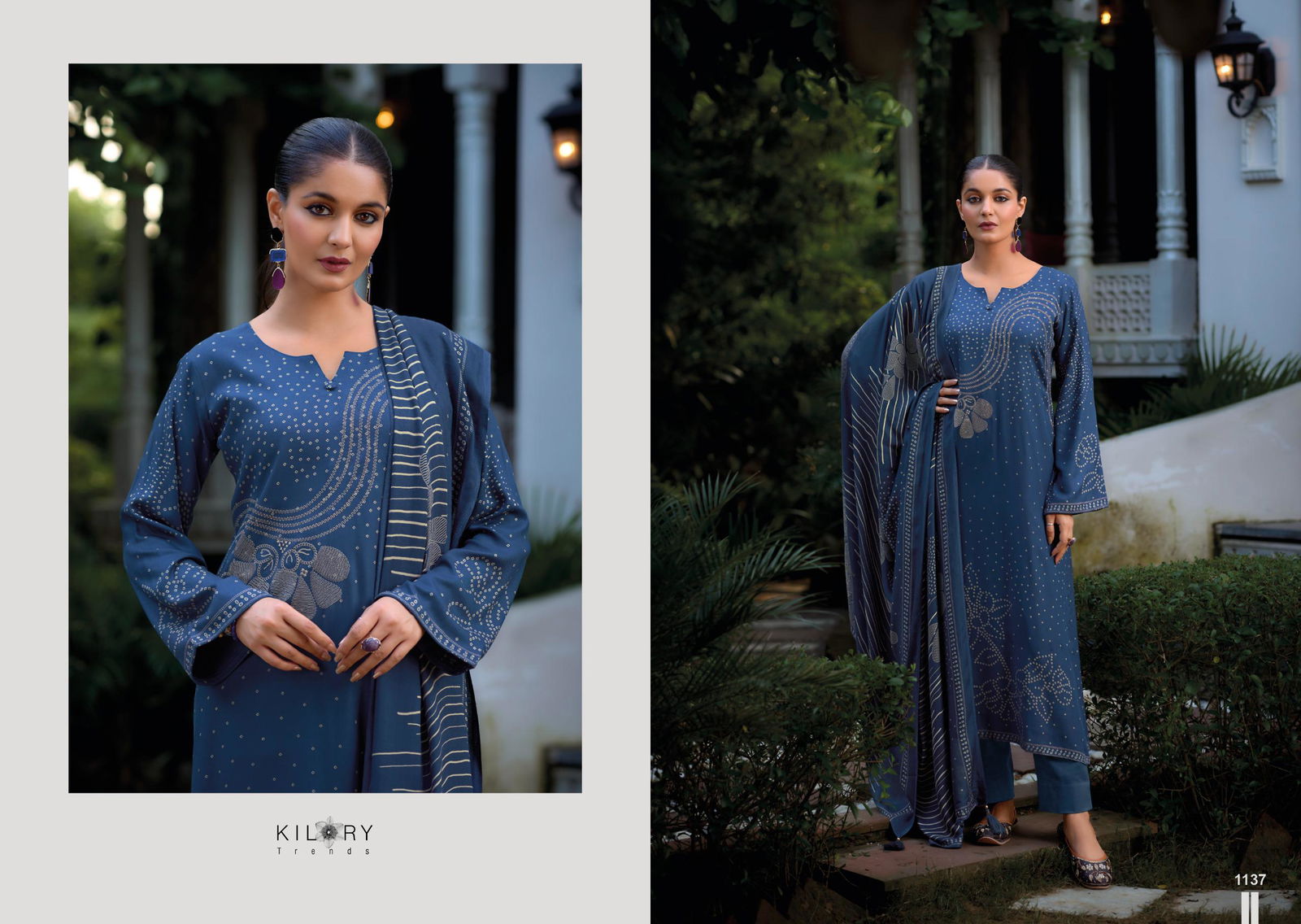 Raas by Kilory Viscose Pashmina Digital Printed Dress Material Wholesale Shop In Surat